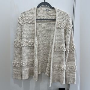Madewell Cream Cardigan Sweater Size Small